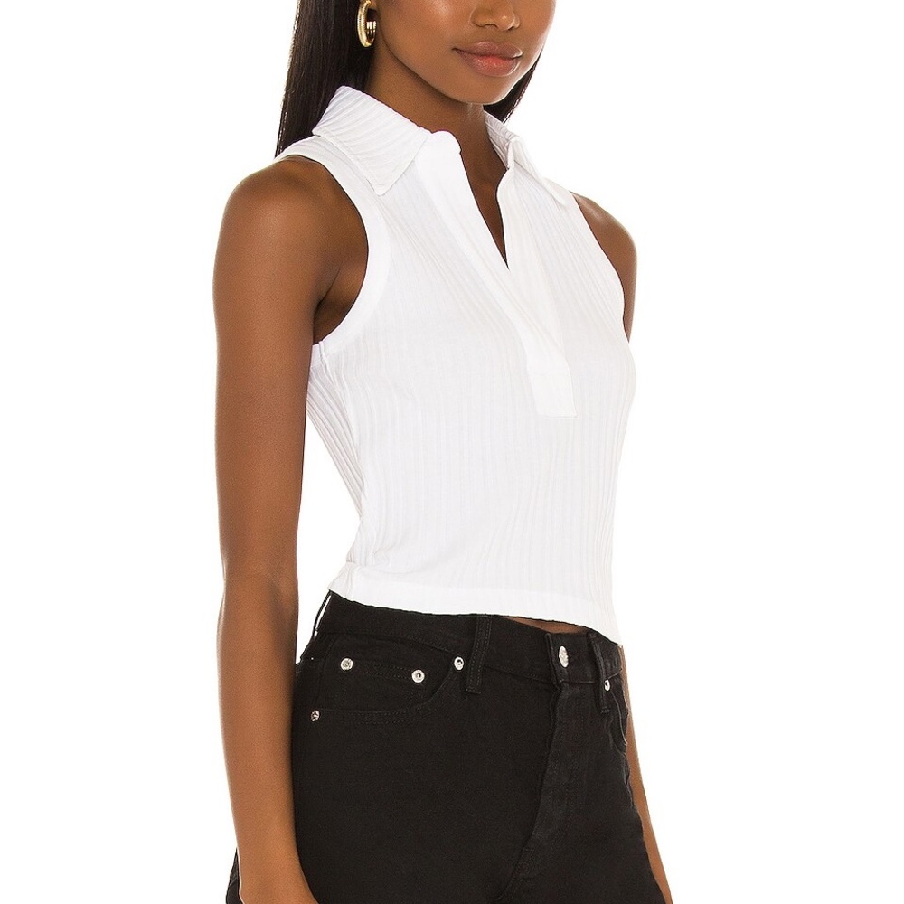 Helmut Lang Cropped Polo ❤️